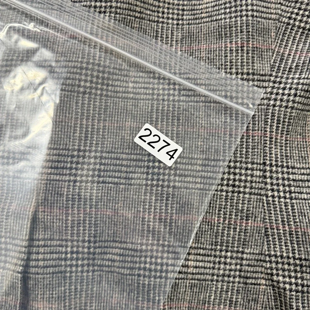 Vintage Brooks Brothers Blazer Mens 44 Gray Good Glen Plaid 2-Button Sport Coat